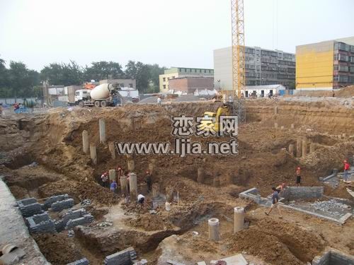 中恒·書香門邸5月24日工程進度