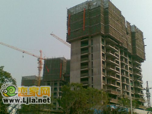 晉和楓丹白露施工現(xiàn)場