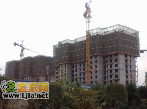 香蘭雅居施工現(xiàn)場(chǎng)