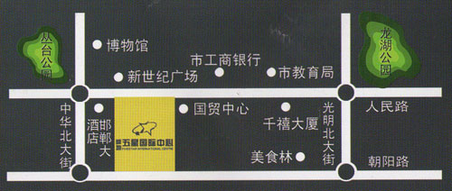 舜地五星國際中心位置示意圖