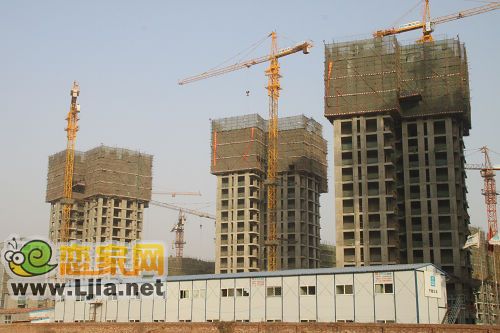 晉和楓丹白露施工現(xiàn)場