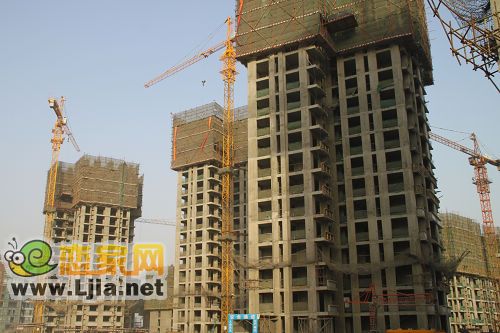 晉和楓丹白露施工現(xiàn)場