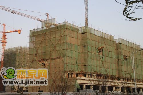 晉和楓丹白露施工現(xiàn)場