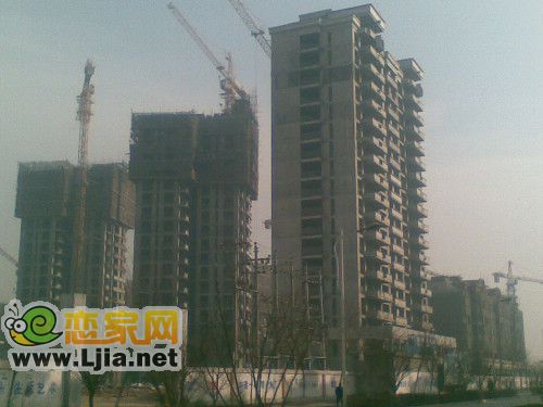 晉和楓丹白露施工現(xiàn)場(chǎng)