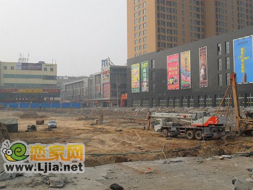 趙都華潤大廈施工現(xiàn)場