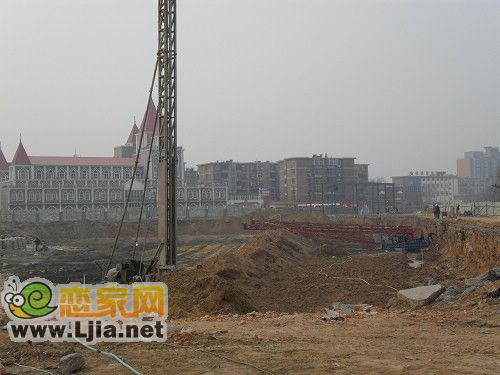 金恒基鹿城國際項目工地現(xiàn)場