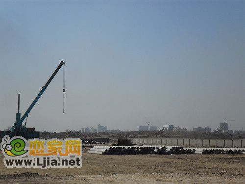 左岸楓橋施工現(xiàn)場(chǎng)