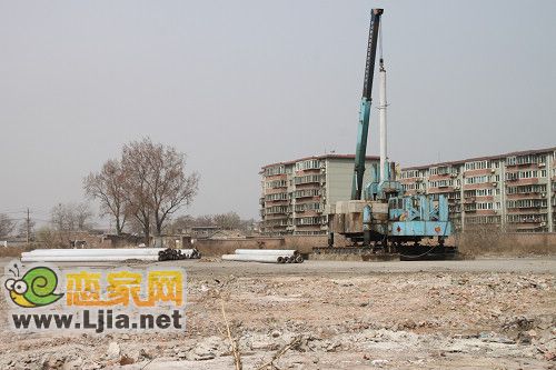 上都名苑施工現(xiàn)場(chǎng)