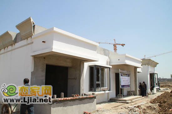 建設(shè)中的趙都新城樣板間