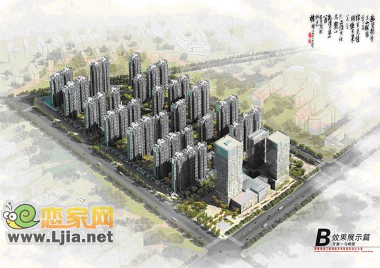 錦繡江南鳥瞰圖