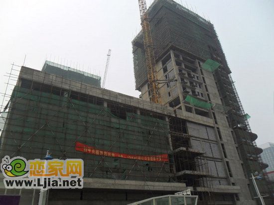 東方新天地施工現(xiàn)場(chǎng)