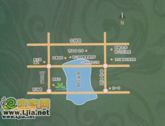 青青新城區(qū)位圖