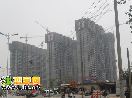 香蘭雅居施工現(xiàn)場