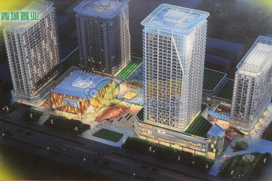 青城國(guó)際廣場(chǎng)效果圖