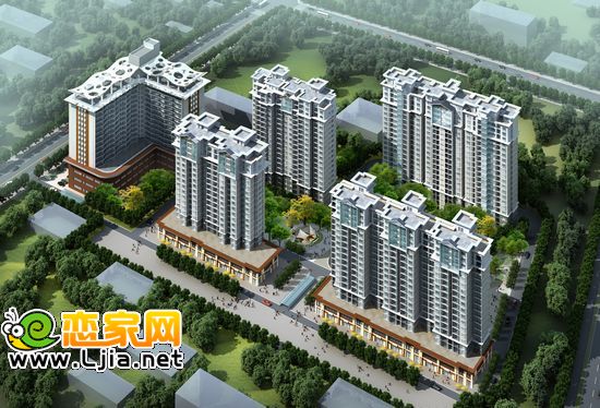 現(xiàn)代頤和佳苑效果圖