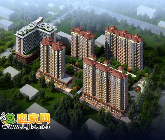 現(xiàn)代·頤和佳苑效果圖
