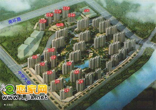 美的城效果圖