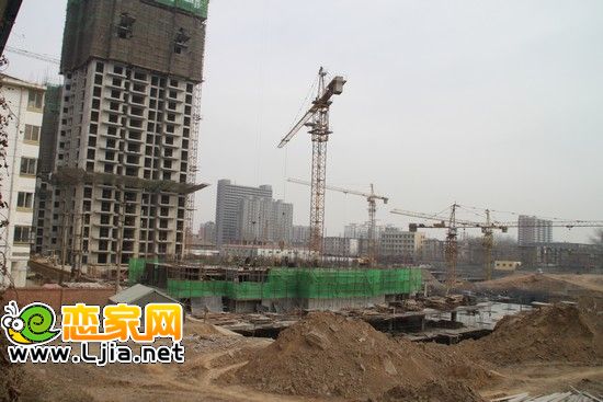 力天鳳凰城施工進(jìn)度（2012.3.6）