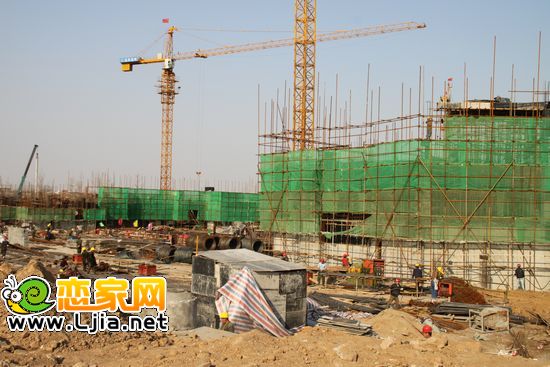 美的城1#3#樓施工現(xiàn)場