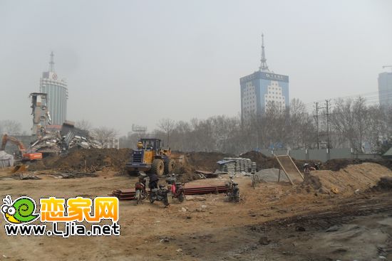 龍鼎國際住宅施工現(xiàn)場（2012.3.28）