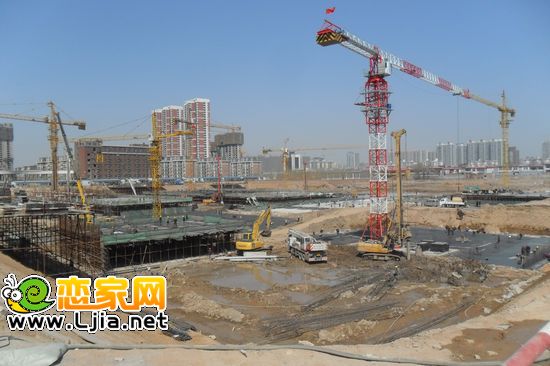 漢成華都西區(qū)工地