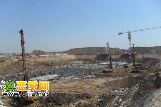 漢成華都東區(qū)工地