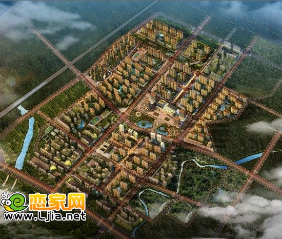 趙都新城效果圖