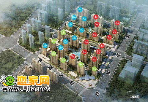 阿爾卡迪亞鳥瞰圖