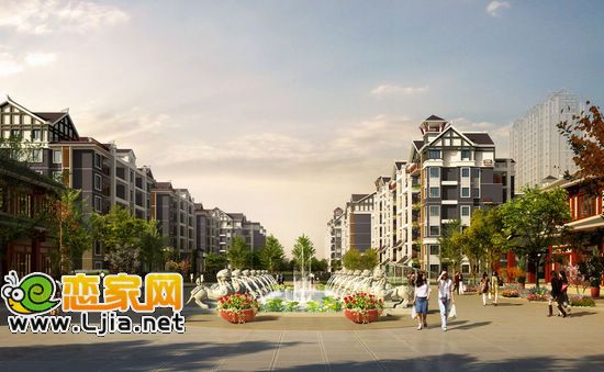 趙都華府人視黃昏效果圖