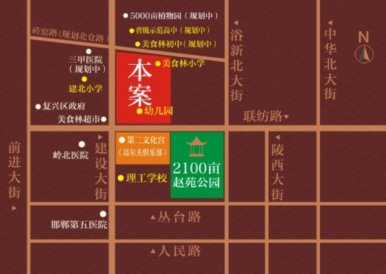 錦繡江南區(qū)位圖