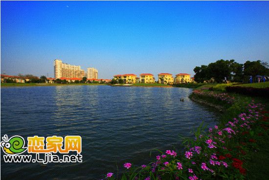 （超百萬平方米的南湖水域）