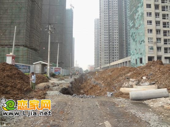 廣泰街開始修路