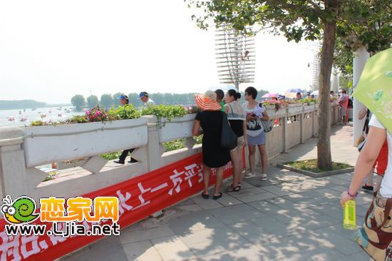 美麗的白洋淀碼頭
