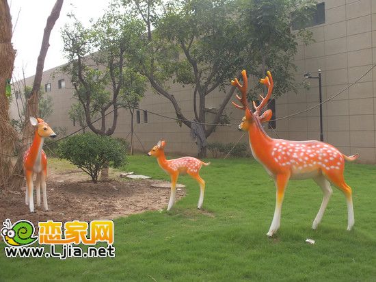 阿爾卡迪亞碧水灣景觀小品 小鹿