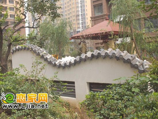 阿爾卡迪亞碧水灣景觀小品 矮墻