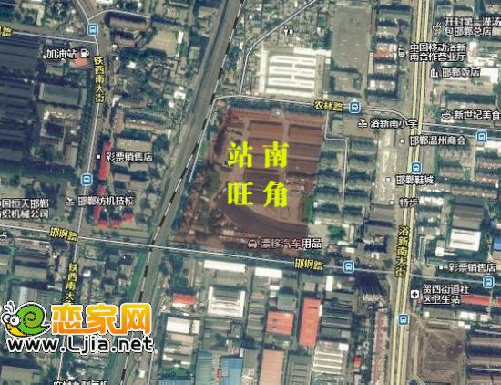 站南旺角區(qū)位示意圖