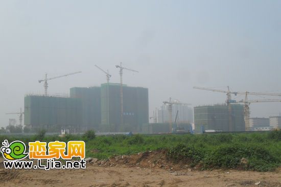 美的城一期工地遠(yuǎn)景