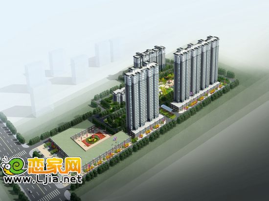 現(xiàn)代頤和佳苑效果圖
