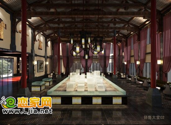邯鄲趙都華府銷售大堂