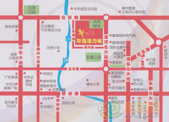 華浩活力城區(qū)位圖