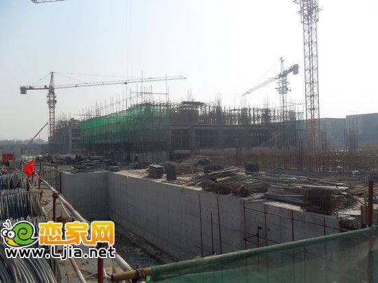 新興時代廣場寫字樓施工進度（2012.11.7）