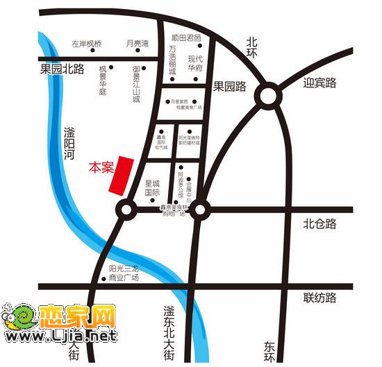良友·錦觀城區(qū)位圖