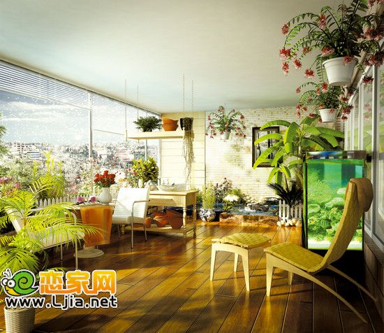 盛瑞華庭陽光花房效果圖