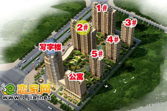 金色漫城鳥(niǎo)瞰圖