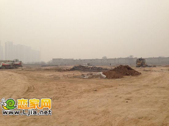 阿爾卡迪亞陽(yáng)光苑工地現(xiàn)場(chǎng)（2013.1.7）
