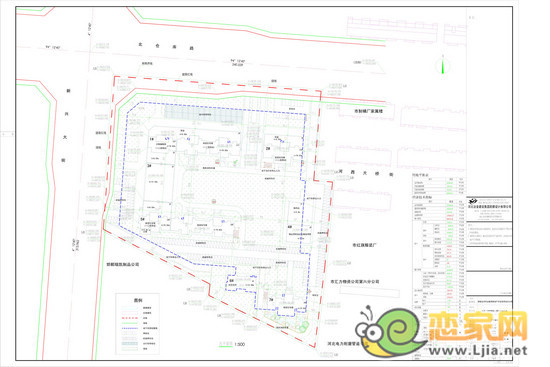 香格里拉住宅小區(qū)建設(shè)工程設(shè)計方案總平面圖