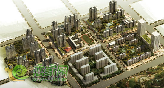 聯(lián)邦御景江山鳥瞰圖