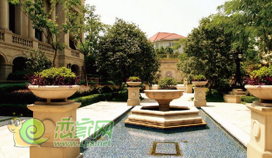 聯(lián)邦御景江山園林示意圖