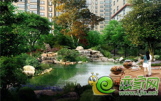 月亮灣園林景觀效果圖