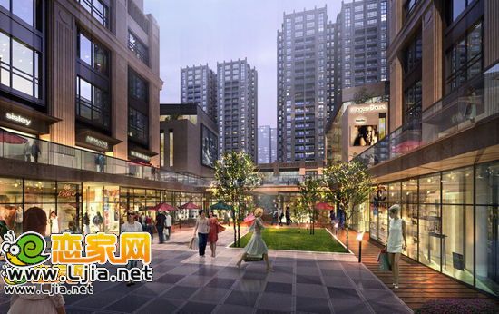 和平新世界廣場(chǎng)商業(yè)步行街效果圖